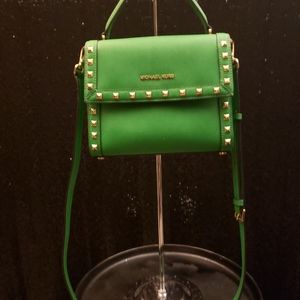 24 HOUR FLASH SALE! Michael Kors Green Crossbody